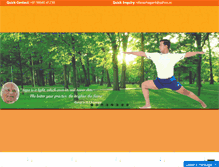 Tablet Screenshot of chennaiiyengaryoga.com